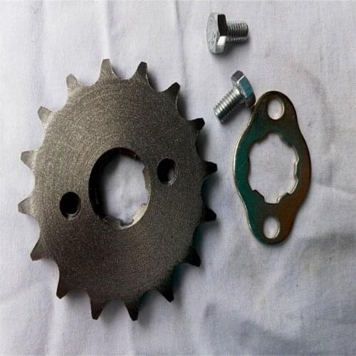 420 10 T Tooth 17mm ID Front Engine Sprocket for 50cc 70cc 90cc 110cc Kazuma ATV Quad Go Kart Dirt Pit Bike Scooter Motorcycle