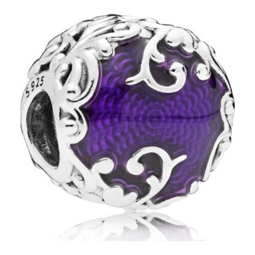 Authentic 925 Sterling Silver Beads Charm Fashion Beads Of New Royal Beauty Fit Original Pandora Bracelet For Women Diy Jewelry
