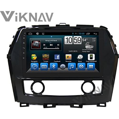 Car GPS navigation for NISSAN MAXIMA 2017+ auto video multimedia player stereo touch screen android 10.4 inch DVD player radio
