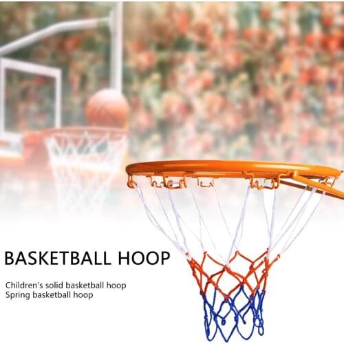Childrens Basketball Frame Diameter 32CM Kindergarten Basketball Ring With Mesh Screw For Indoor And Outdoor