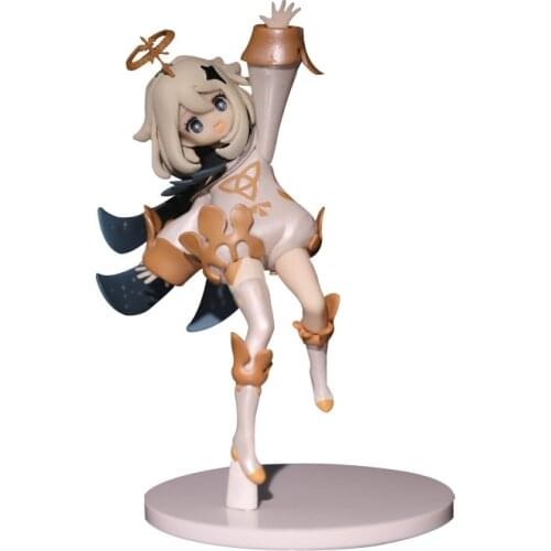 Kawaii Paimon Anime Game Action Figure PVC Toys 14cm Cute Little Loli Figure Dolls Room Decor Ornaments Collection Gift for Boys
