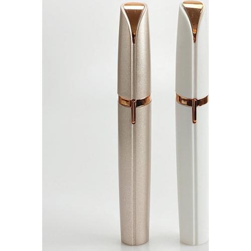 Electric eyebrow trimmer womens eyebrow shaver hair remover automatic eyebrow trimmer battery eyebrow trimming pen face razor