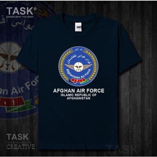 Air Force Afghanistan Afghan AFG Islam Pashto cotton t shirt new Tops Short sleeve Fashion country Army Tactical Military 01