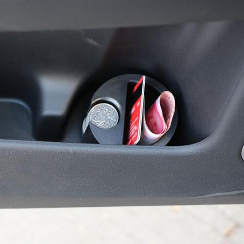 Jameo Auto Car Card Coin Cup Seat Storage Box for Ford Focus 2 3 4 Fiesta Ecosport Kuga Escape Mondeo Explorer Everest Ranger