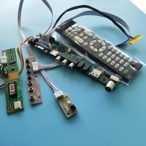Kit For LTN140W1-L01 1080X768 Panel Display TV USB Remote LVDS Audio Controller Board HDMI VGA Screen LED AV LCD monitor 14"
