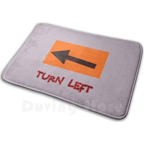 Copy Of Drive Left Sign Carpet Mat Rug Cushion Soft Non - Slip Driver Drivers Gift Driveway Car Driver Birthday Gift