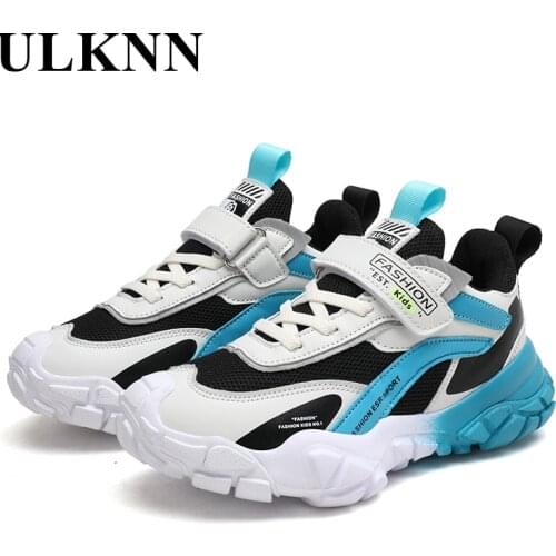 Boys Sneakers Casual Sports Shoes Running Kids Breathable 6-12 Years Old Childrens Shoes Elementary School Running Shoes