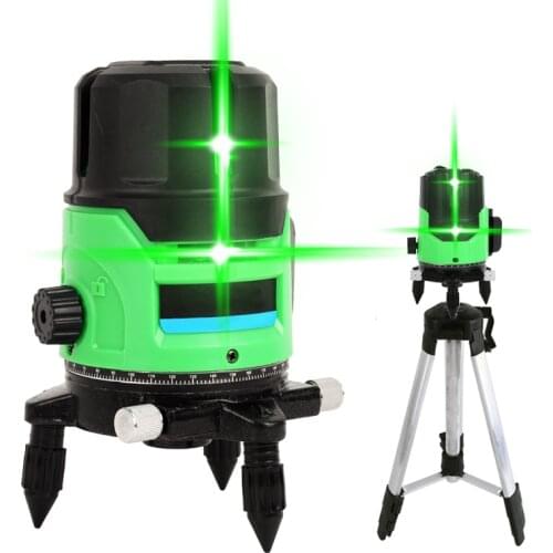 2/3/5 Green Lines Laser Level Self-leveling Horizontal&Vertical 360 Super Powerful Green Laser Beam Nivel Laser Tape Measure