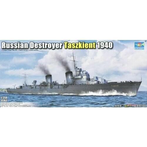 Trumpeter 1/350 05356 Russian Destroyer Taszkient 1940 model kit