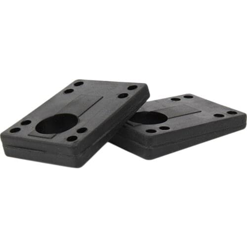 NEW-2Pcs Rubber Skateboard Riser Inclined Gasket Longboard Shock Pads Land Surfing Skateboard Accessories