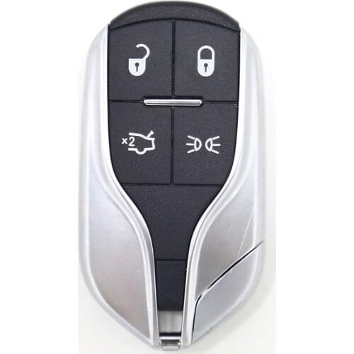 LOCKARTIST NEW 4 BUTTONS AUTO 434MHz SMART REMOTE KEY FOR MASERATI WITH 46 CHIP FREE SHIPPING