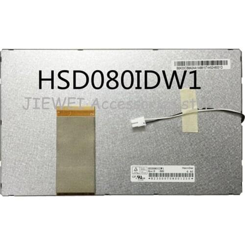Original 8 lcd screen HSD080IDW1-A00 A01 C00 C01 portable dvd car dvd display screen