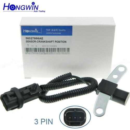 Genuine No.:56027866A-E Crankshaft Position Sensor Fits Jeep Grand Cherokee Wrangler 2.5 4.0 1996-2001 56027866AC 5S1806