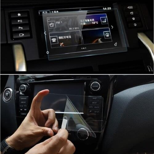 For Kia Sportage QL 2016 2017 2018 KX5 K3 k5 KX7 RIO 7 8 inch Car Styling GPS Navigation Screen Steel Protective Film Sticker