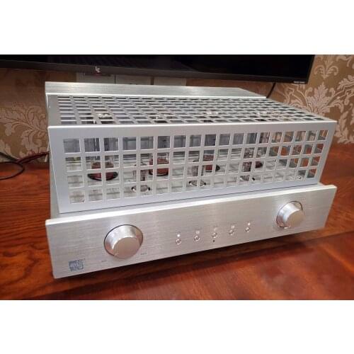 JUNGSON V32 tube tube EL34 push-pull tube tube amplifier with remote control HIFI power amplifier 35W*2 18Hz～38kHz