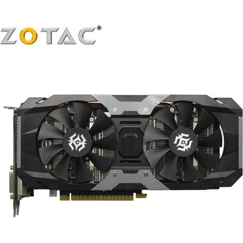 ZOTAC GTX 1050Ti-4GD5 X-Gaming OC Video Card GPU GTX1050 Ti 4GB OC Graphics Cards for nVIDIA GTX1050Ti Overclock Screen Used