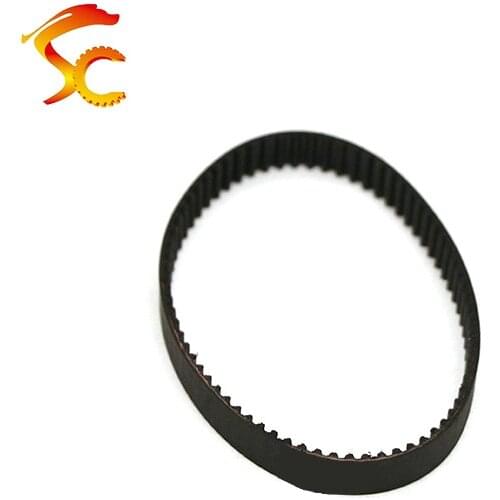 1pcs S2M-104-6MM timing belt Teeth 52 Length 104mm width 6mm S2M Rubber closed-loop Belt