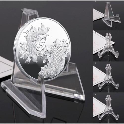 1Pc Collectibles Coins Holder Metal Gold Plated Physical BNB Binance Coin Souvienir Commemorative Coins Collectible Coins