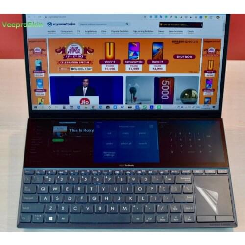 2PCS/PACK Matte Touchpad film Sticker Trackpad Protector for HP OMEN X 2S 2019 X2S 2020 15-inch Gaming Laptop TOUCH PAD