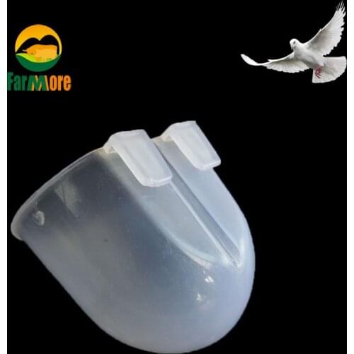 3 Pcs Bird Waterer Plastic Quail Water Drinker Pigeon Drinking Fountain Parrot Water Bowl Supplies for Birds