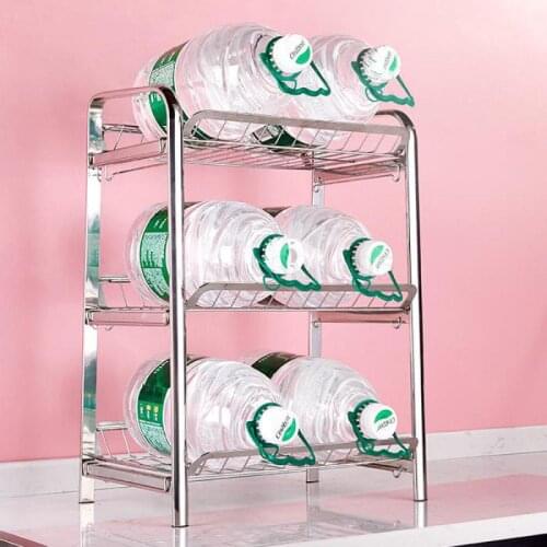 304 Stainless Steel Kitchen Shelf For Putting Dishes, Dishes, Dishes, Utensils, Household Drain Shelf Storage Box