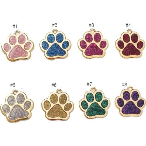 500pcs Wholesale Pet Dog ID Tag Collar Personalized Engraving Dog Cat Name Tags Accessories Pendant Nameplate With Keyring SN
