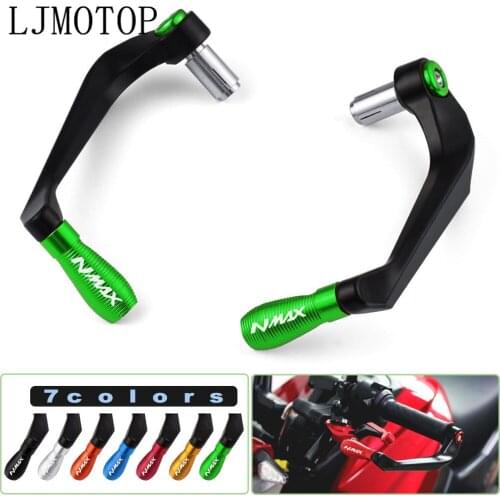 NMAX CNC Aluminum Motorcycle Handlebar Brake Clutch Levers Protector Guard For YAMAHA NMAX 155 125 Handle Bar Moto Parts Bike