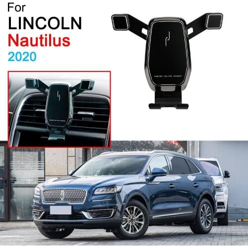 Car Mobile Phone Bracket Air Vent Mount Call Phone Holder Support for Lincoln Nautilus Accessories 2020