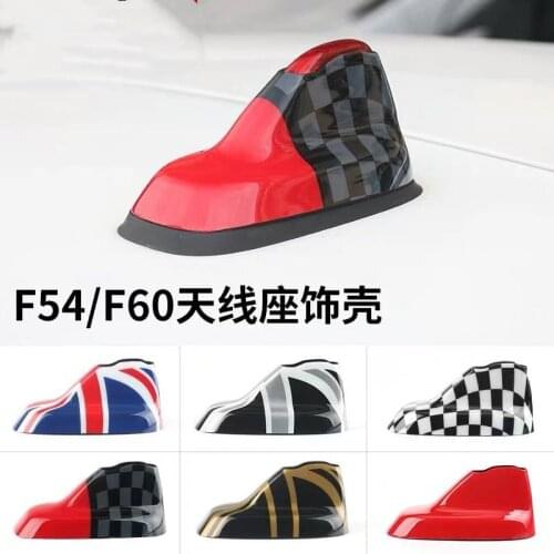 Car Exterior Trim Antenna Base Decoration Cover Sticker For BMW MINI Cooper Clubman F54 F60 Countryman Car Styling Accessories
