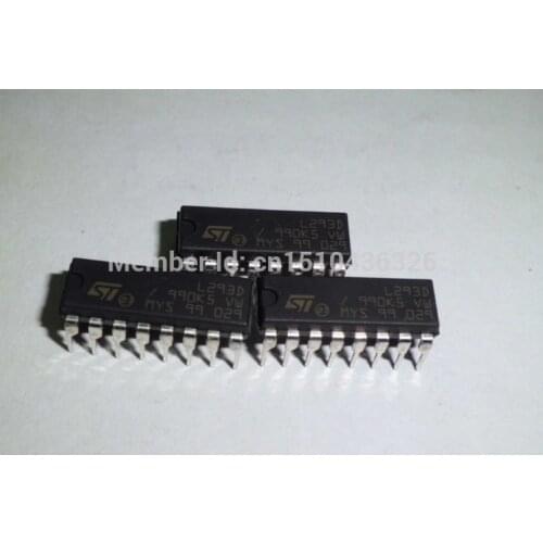 JINYUSHI FOR L293D ST 4-Channel Motor Driver 24V 16-Pin Power PDIP 100% new original Single N-Channel competitive 20PCS/LOT