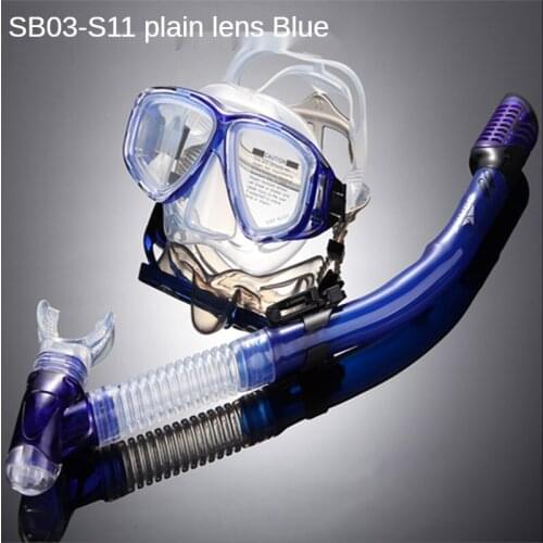Diving Goggles for Men and Women Adults with Snorkel Full Dry Goggles Floating Mask Silicone Diving Mask Gafas De Buceo