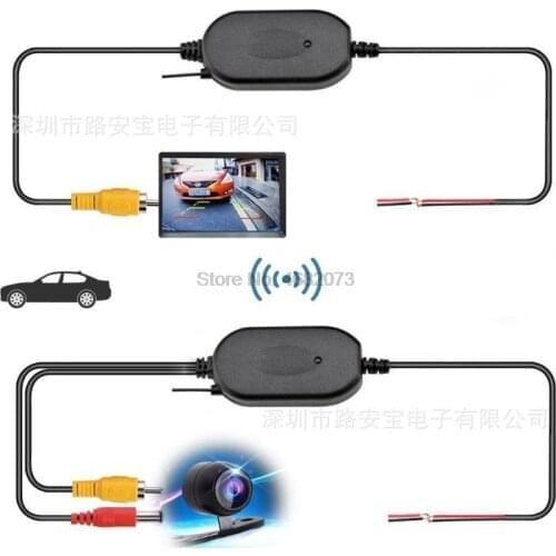 By DHL/Fedex 50pcs New 2.4G wireless receiver for Car Monitor Reverse Rear View Camera wireless transmitter