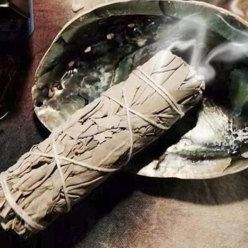 White Sage Bundles Smudge Sticks Indoor Purification Smoking For Home Cleansing Incense Healing Meditation Smudging Rituals
