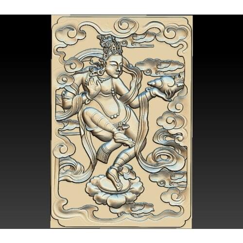 3d STL relief digital file - the Buddha（58）STL Model for CNC Router Aspire Artcam 3D Printer Carving Engraver Bas Relief