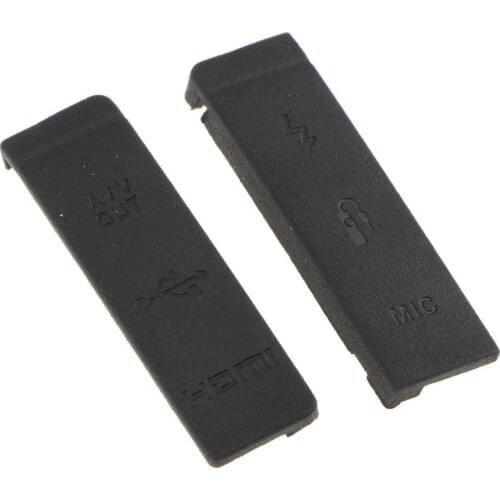 For Canon EOS 5D2 5D Mark II USB MIC Flash HDMI Interface Cover Rubber Cap Replacement USB HDMI splashed liquid out of camera