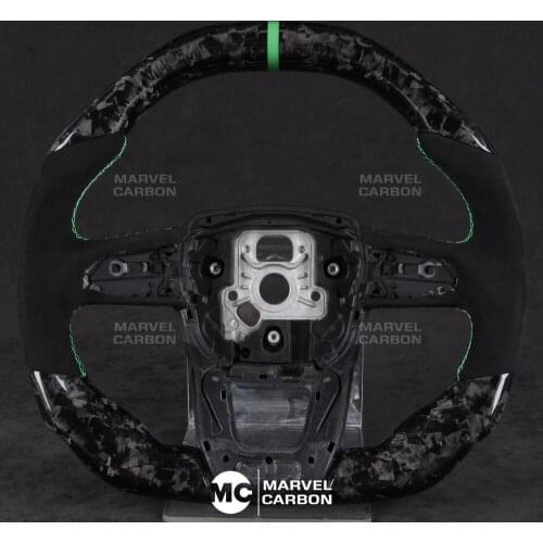 100% REAL CARBON FIBER STEERING WHEEL COMPATIBLE WITH Lamborghini