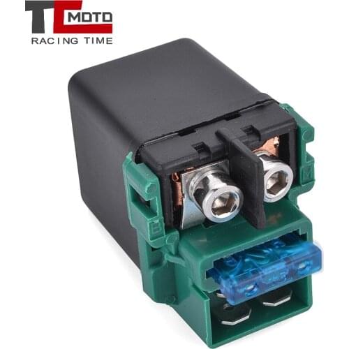 TCMOTO Starter Relay Solenoid For Honda VTX1300R/S/C/T VTX 1300R VTX-1300R VT1300 VT 1300 SABRE STATELINE FURY 2010-2016 VT 1300