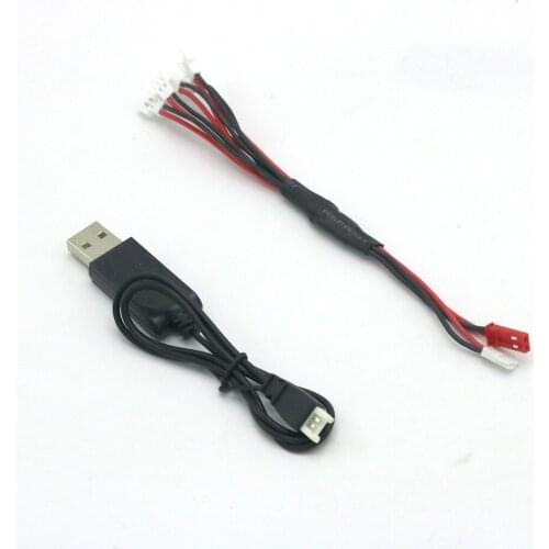 USB 5 In1 Battery Fast Multi Charging Charger Cable 4 Hubsan X4 H107L Quadcopter Wholesale Dropship