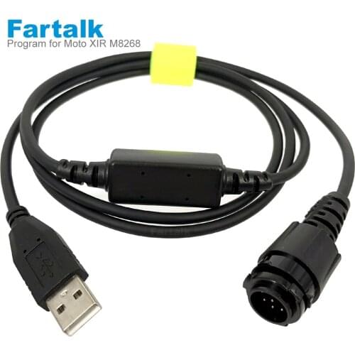 HKN6184 USB Programming Cable For Motorola XIR M8268 M8260 M8228 M8660 APX2500 XPR4500 MTM5400 DM3400 DM4600 XTL5000 Radio
