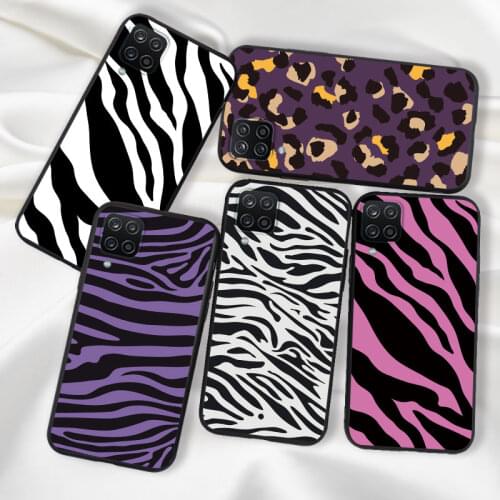 Zebra Print TPU For Samsung Galaxy A12 A32 A52 A72 5G 4G M21 M31 M30S M31S A71 A51 A41 A31 A40 A50 A70 Phone Cover Silicone Case