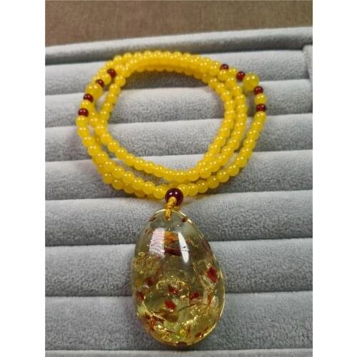 Koraba Pendant Sweater Chain Natural Necklace Beads Long Luxury Jewelry Collares Choker Necklace for Women