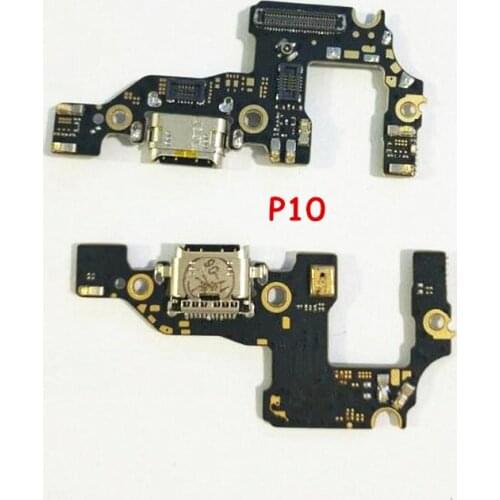 10pcs/Lot USB Charging Port Dock Connector Board Flex Cable Repair Parts For Huawei P10