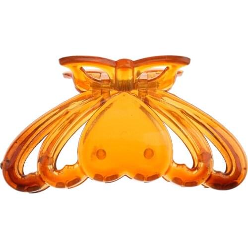 Pack of 10 Butterfly Women Plastic Large Hair Clip Hairpin Claw Clamp Headwear