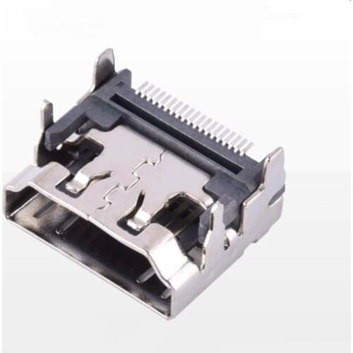 10PCS HDMI-compatible 19PIN Female SMD SMTSeat Horizontal HDMI HD Connector