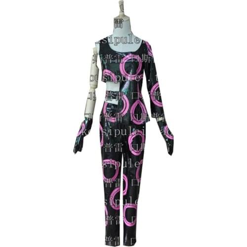 2020 JoJos Bizarre Adventure Melone Halloween Girls Suit Cosplay Costume