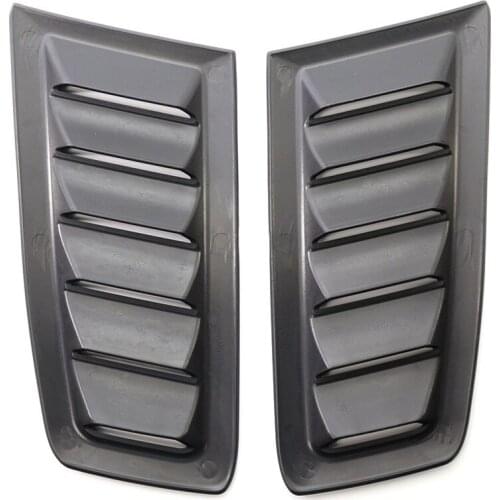 2x Decorative Hood Bonnet Vent, Air Flow, Intake Louvers ,Hoods Vents ,for FORD FOCUS ABS-PLASTIC
