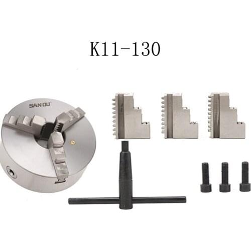 3 Jaw Lathe Scroll Chuck Self Centering Hardened For South Bend Tools K11-130 with key