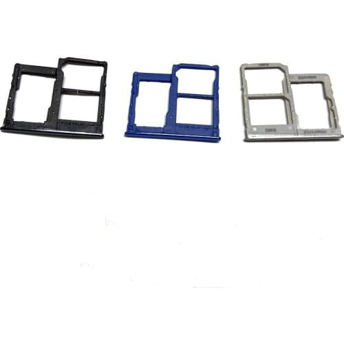 50pcs For Samsung Galaxy A40 A405 A405F Dual SIM Card Tray Slot Holder SD Tray