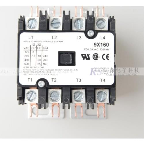 9 x160 HCC - 4 xq04yt129 40 a 24 v ac contactor fly matt THERMADYNE cutting machine