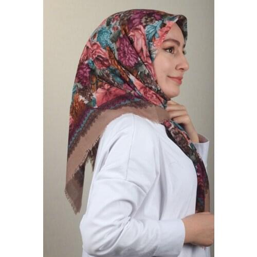 BONJELA PATTERNED COTON SCARF-DESEN-67-RENK-04